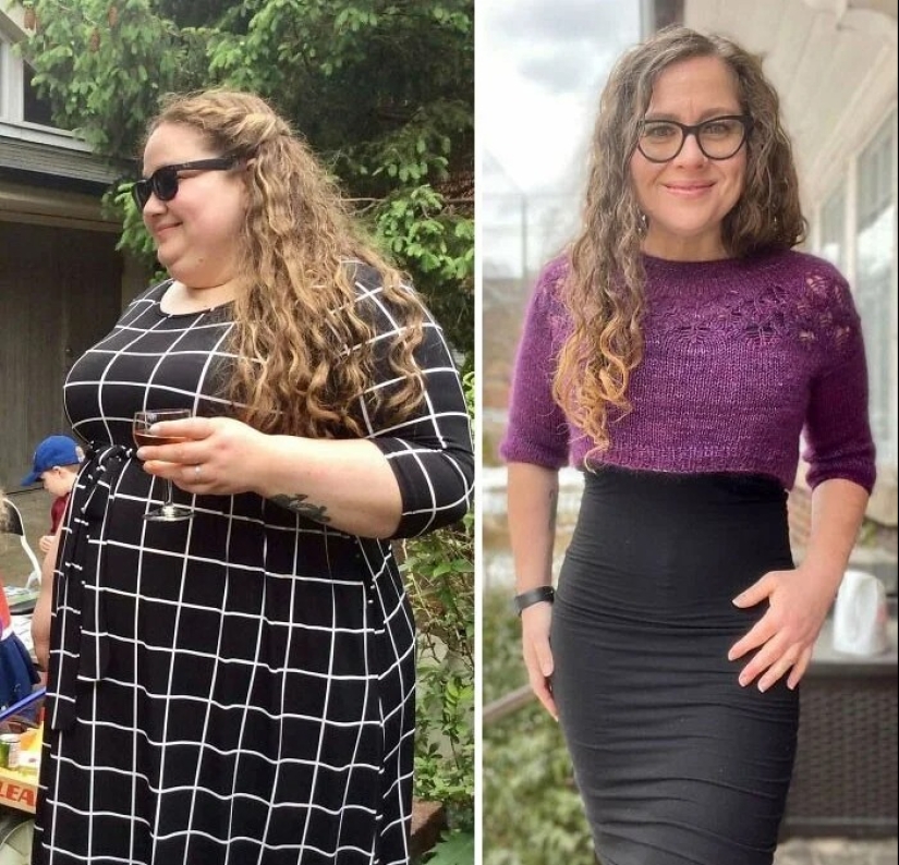 Inspiring examples of cardinal transformation: 30 photos before and after weight loss