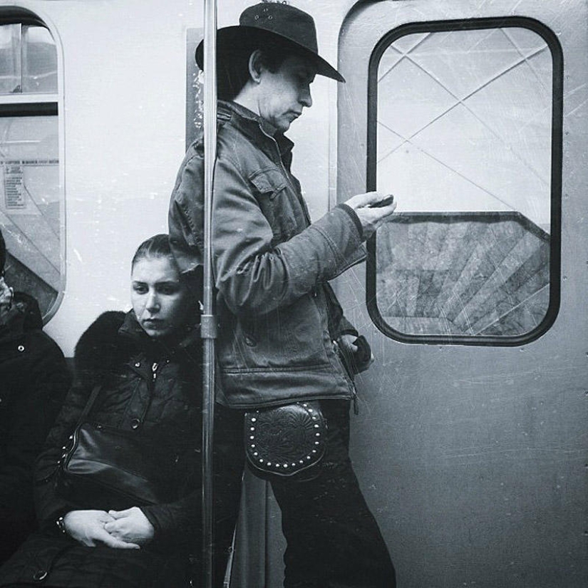&quot;Interesting Passengers&quot; of the Moscow Metro