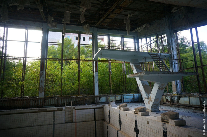 Interiors of Pripyat