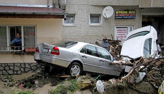 Inundaciones en Bulgaria