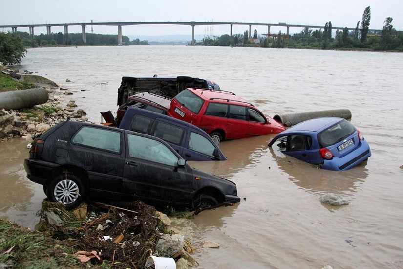 Inundaciones en Bulgaria