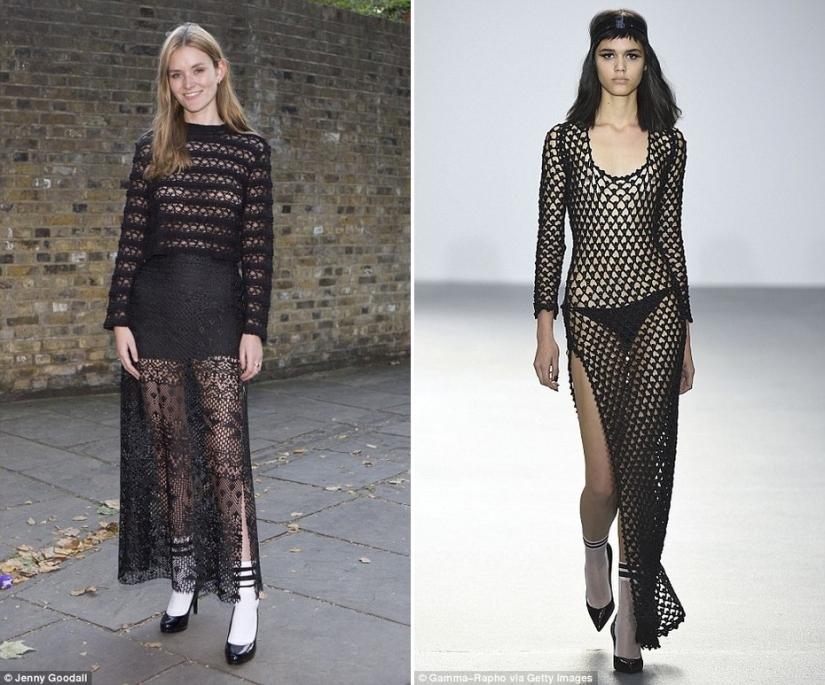 Is it possible to walk down the street in clothes from the catwalks?