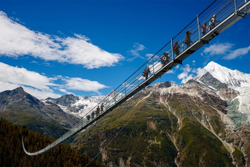 It's better not to look down: Europabruecke is the longest suspension bridge in the world