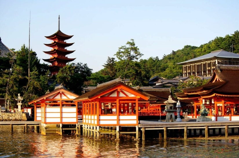 Itsukushima is a sacred island where it is forbidden to be born and die