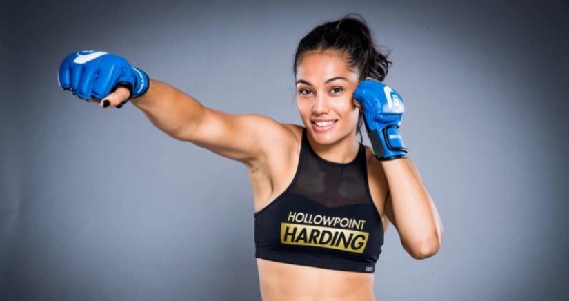 Janai Harding is a hot beauty with steel fists
