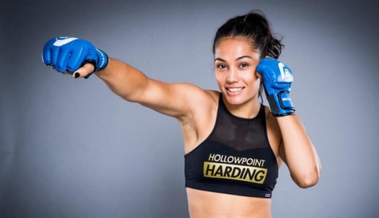 Janai Harding is a hot beauty with steel fists