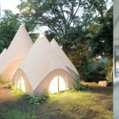 Japanese architect built a dream house for retired businessmen