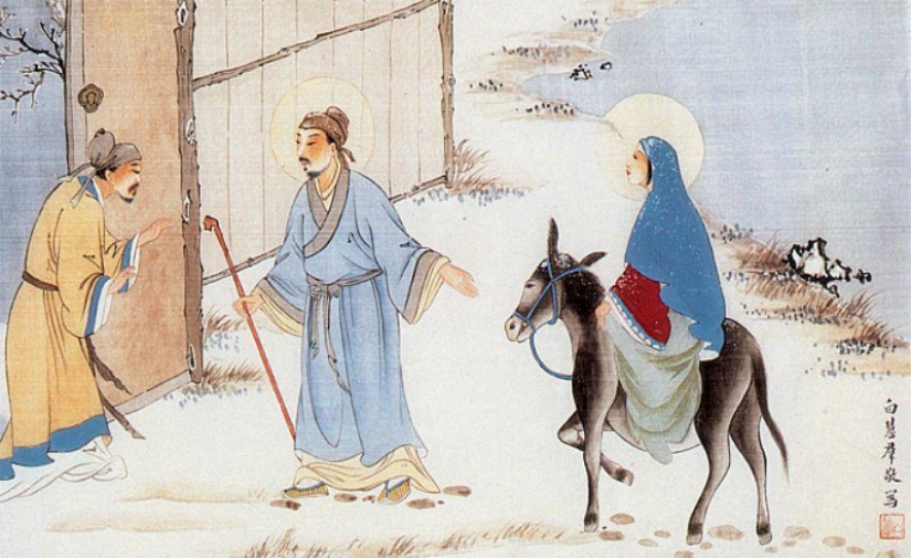 Japonés iconos Cristianos: las imágenes en la interpretación