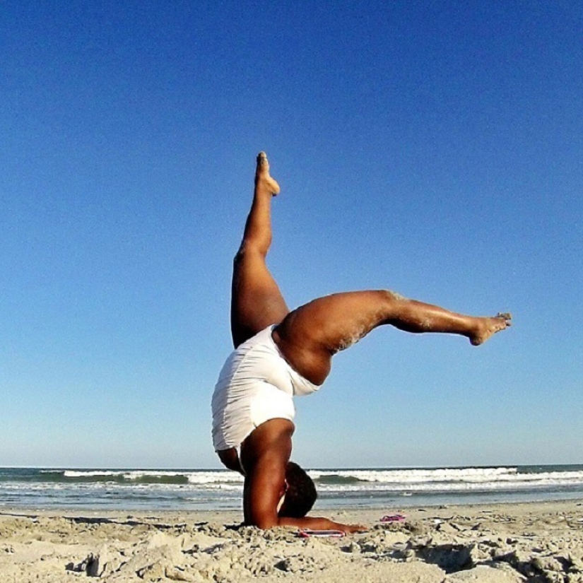 Jessamine Stanley proves yoga is for everyone!