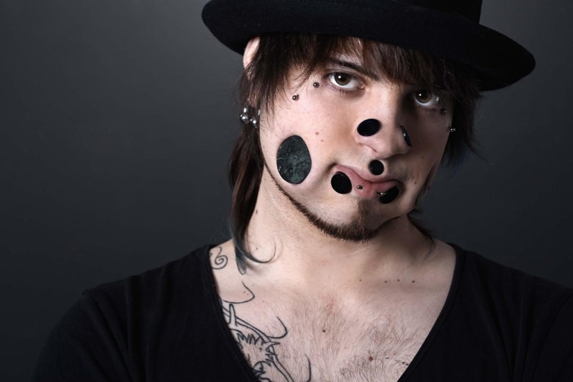 Joel Miggler is the guy who took extreme body modification to the next level.