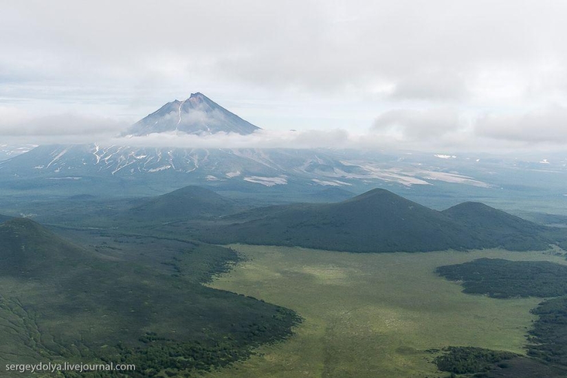 Kamchatka desde el aire