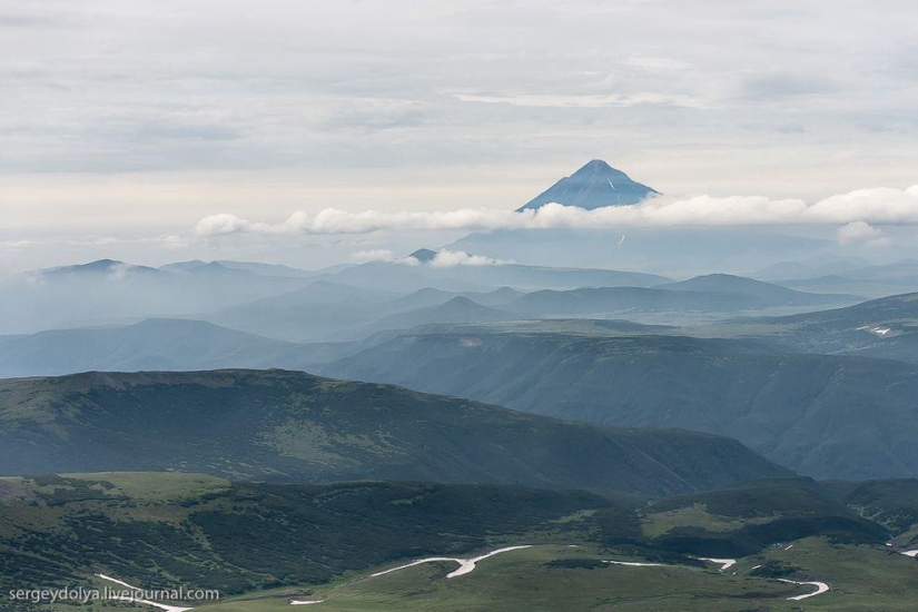 Kamchatka from the air