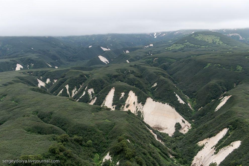 Kamchatka from the air