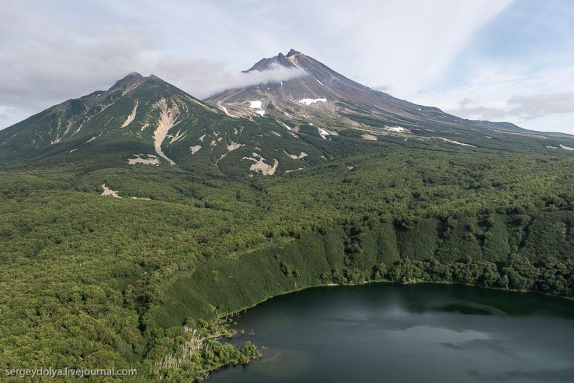 Kamchatka from the air