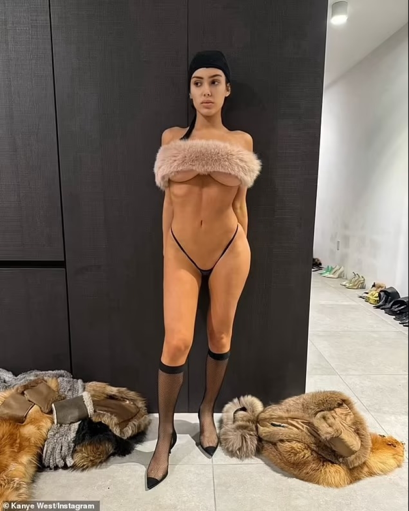 Kanye West is slammed for posting 'creepy' pictures of his wife Bianca Censori wearing barely any clothes: 'Stop prostituting your partner'