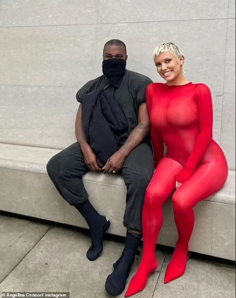Kanye West is slammed for posting 'creepy' pictures of his wife Bianca Censori wearing barely any clothes: 'Stop prostituting your partner'