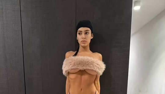 Kanye West is slammed for posting 'creepy' pictures of his wife Bianca Censori wearing barely any clothes: 'Stop prostituting your partner'