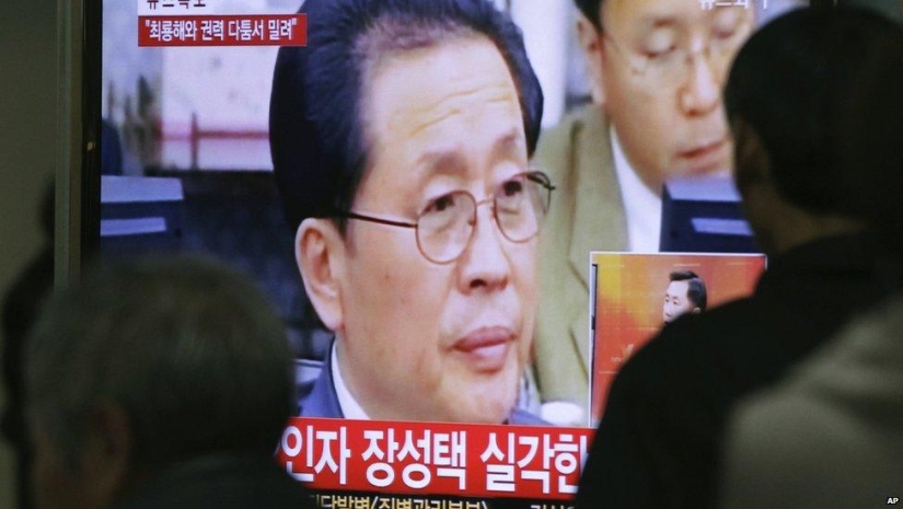 Kim Jong Un shot his uncle with a machine gun