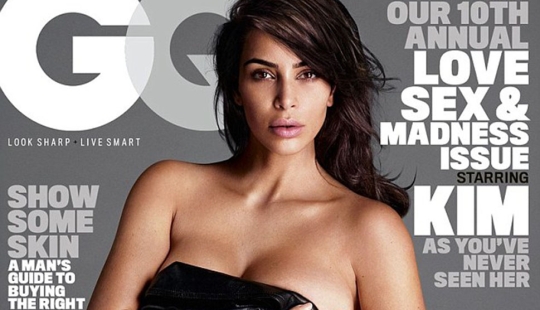 Kim Kardashian está en ello de nuevo: una nueva sesión de fotos sincera para la revista masculina GQ Kim Kardashian está en ello de nuevo: una nueva sesión de fotos sincera para la revista masculina GQ