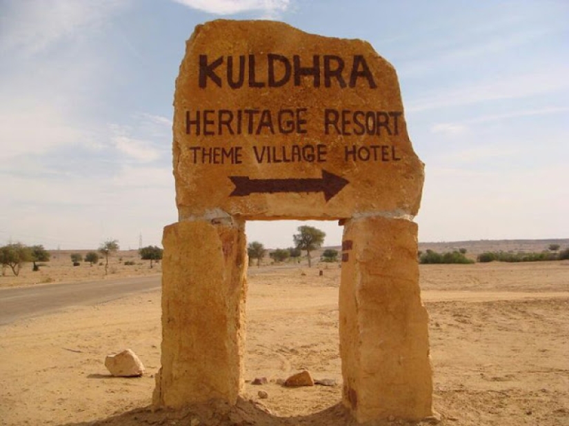 Kuldhara is an Indian ghost village with a creepy story