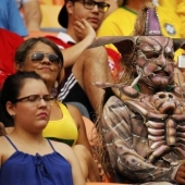 La afición más brillante del Mundial de Brasil 2014