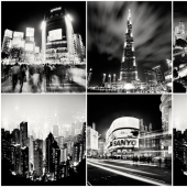 La belleza en blanco y negro de las grandes ciudades
