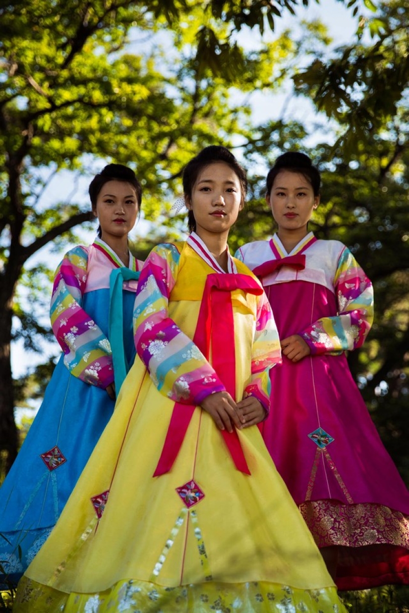 La belleza está en todas partes: mujeres norcoreanas