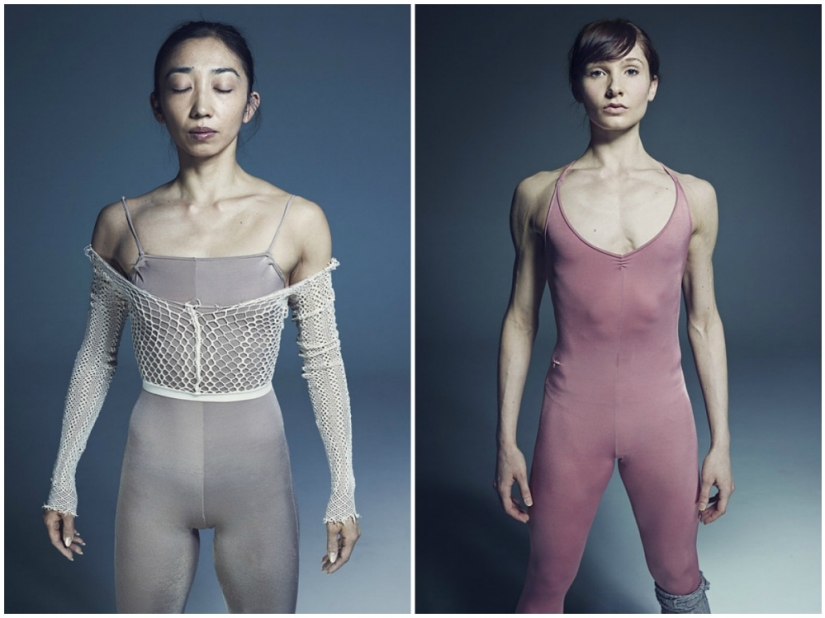 La dura belleza de los bailarines de la escuela de ballet en el proyecto fotográfico de Rick Guest