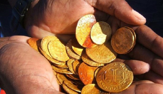 La felicidad ha caído en: un barco de 500 años con oro por valor de3 13 millones fue encontrado en el desierto La felicidad ha caído en: un barco de 500 años con oro por valor de3 13 millones fue encontrado en el desierto