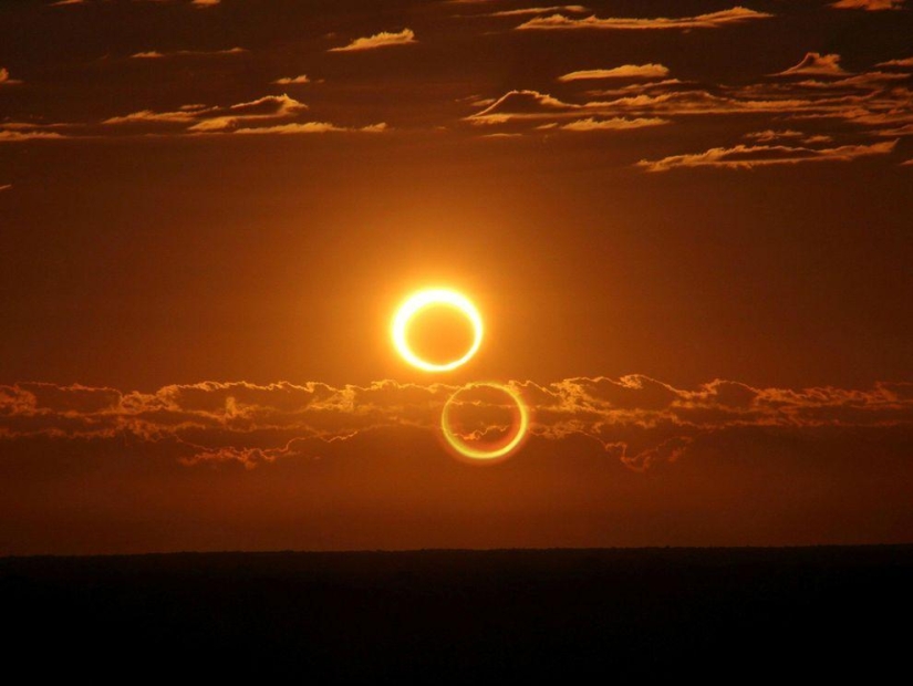 La foto más impactante de un eclipse solar