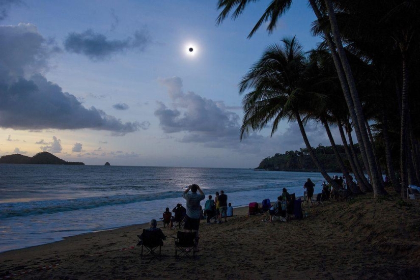 La foto más impactante de un eclipse solar