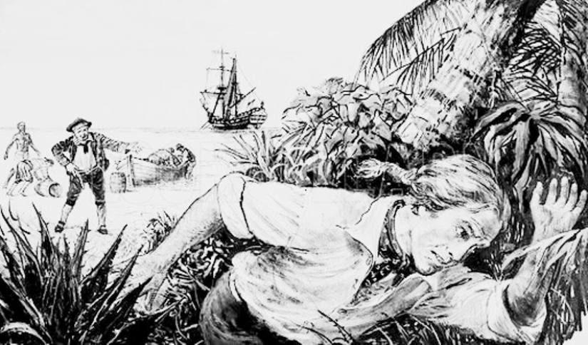La historia de Philip Ashton, que eligió la vida en una isla desierta en lugar de la piratería