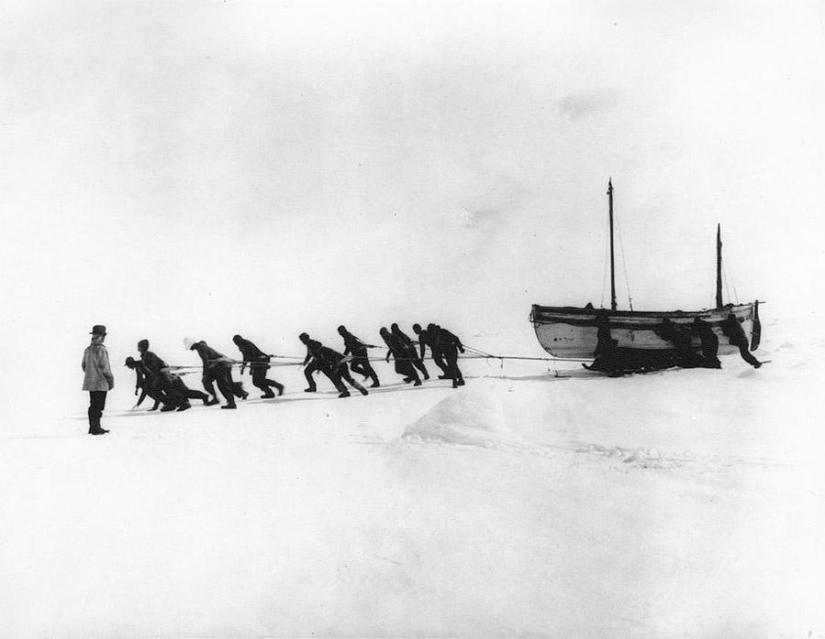 La mayoría de las impresionantes fotos de la Antártida a principios del siglo XX