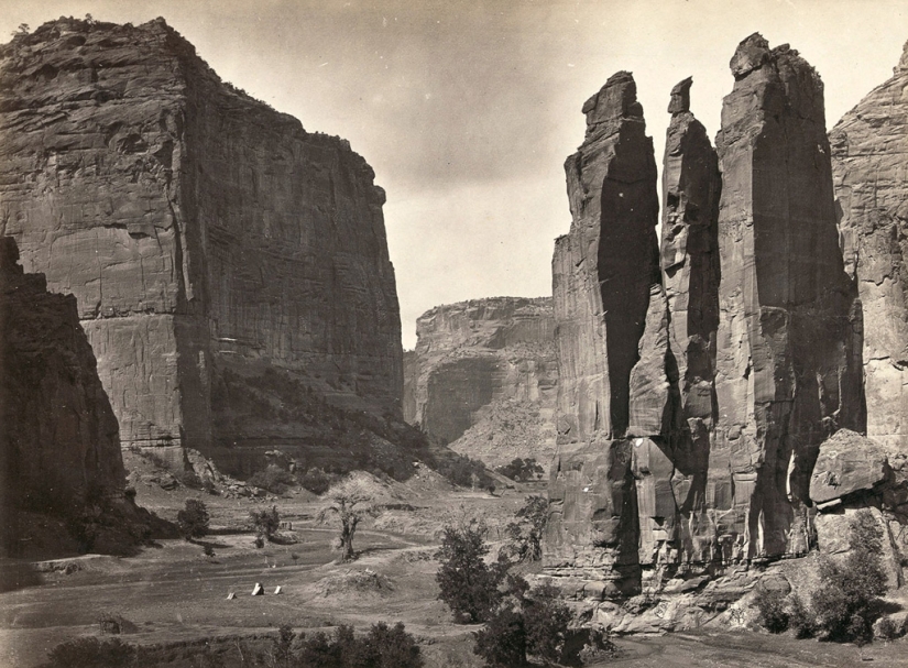 La naturaleza del Salvaje Oeste hace 150 años