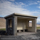 La parada de autobús más bonita del mundo.