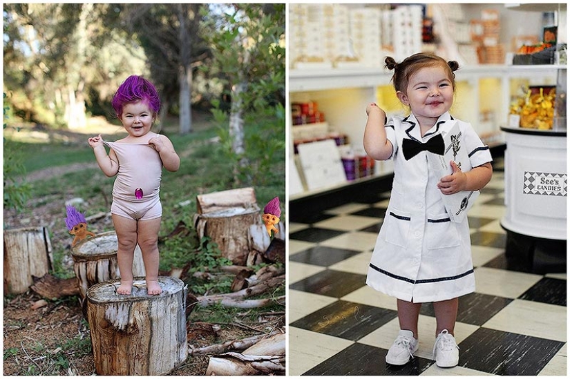 La pequeña Bjork de California