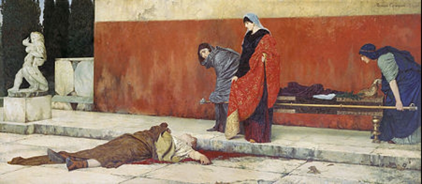 La plaga de langostas que envenenador de los emperadores, que fue ejecutado a través de la violación de una jirafa