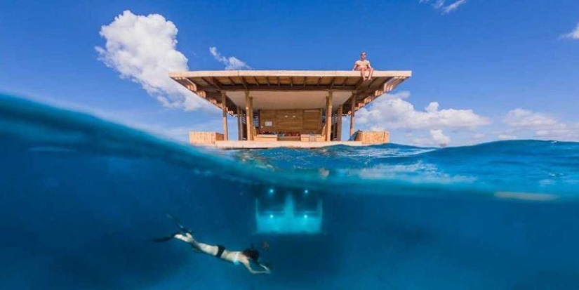 La primera habitación de hotel submarina de África