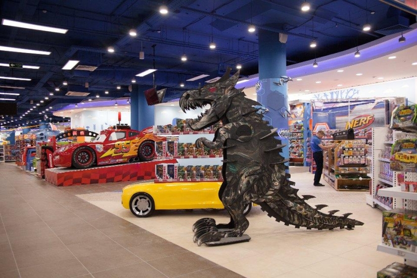 La tienda de juguetes más grande de Rusia.