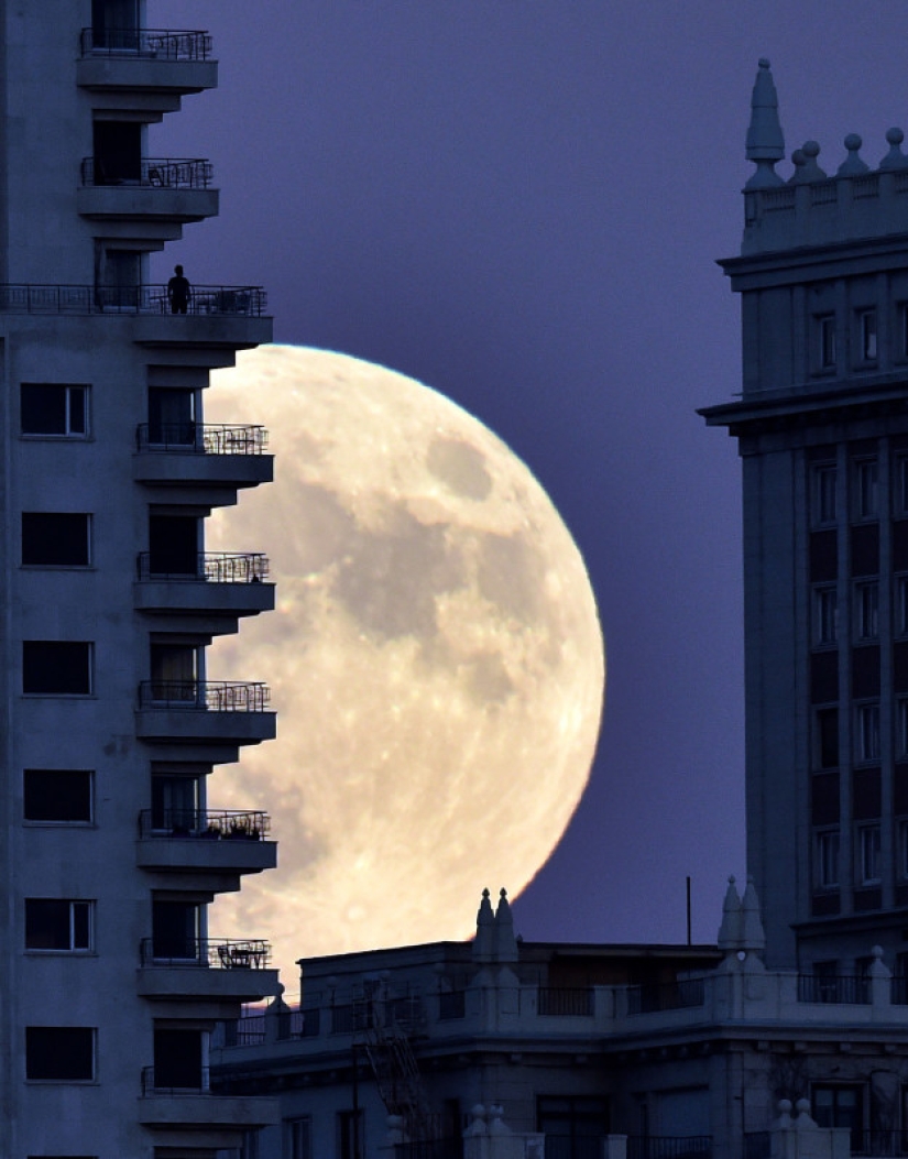 La Tierra observa una superluna récord el 13 y 14 de noviembre