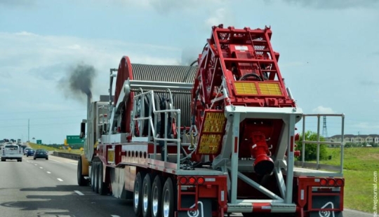 La vida de los camioneros estadounidenses.