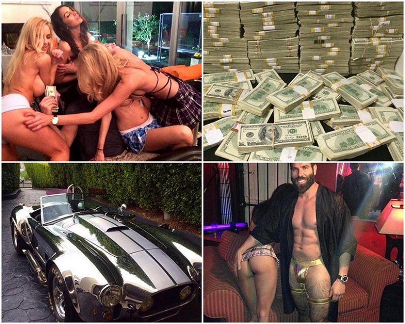 La vida de un playboy, millonario y estrella del póquer en Instagram