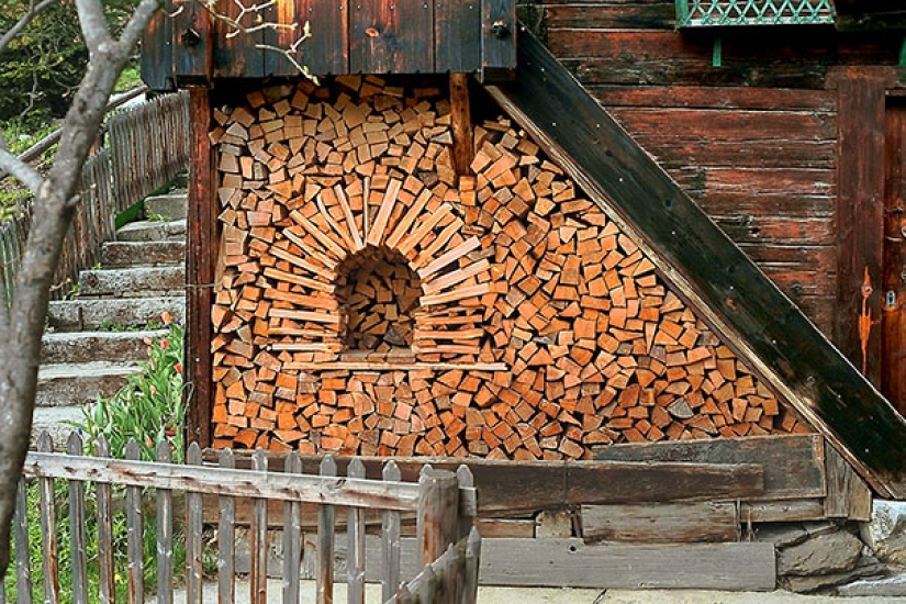 Laicos bellamente la madera — arte