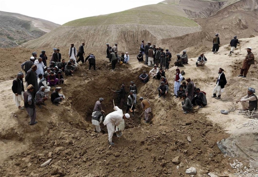 Landslide in Afghanistan