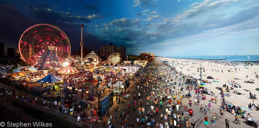 Large-scale photo project &quot;Day to Night&quot; by Stephen Wilkes