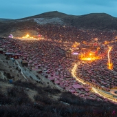 Larung Gar: 40 mil budistas a gran altura
