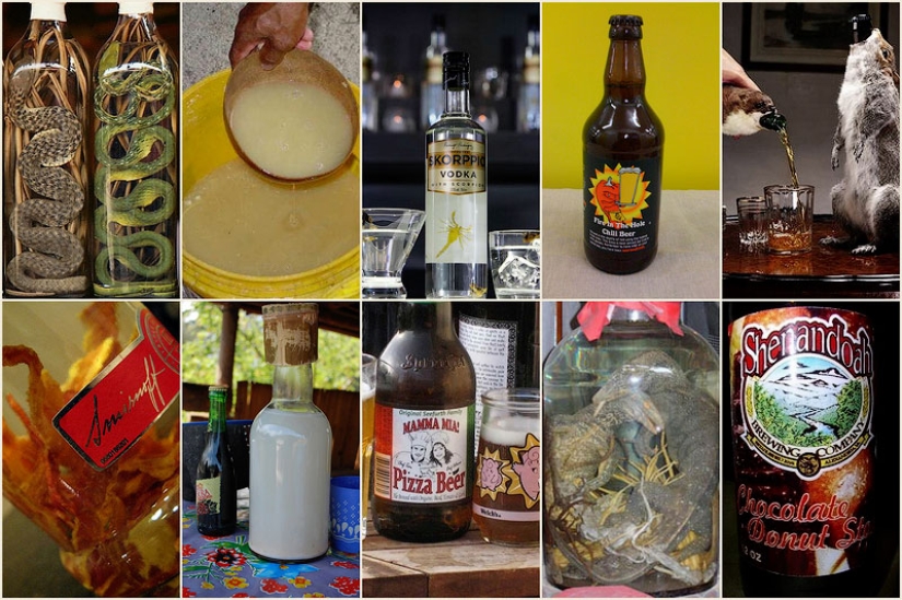Las 10 bebidas alcohólicas más inusuales del mundo