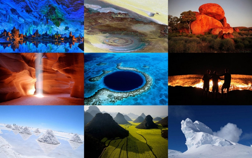 las 10 maravillas geológicas más bellas