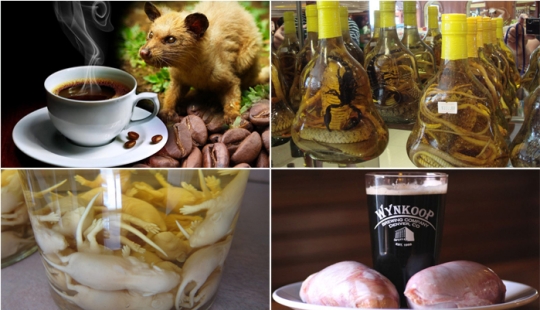 Las 15 bebidas más extrañas del mundo, cuyos ingredientes es mejor ni siquiera adivinar