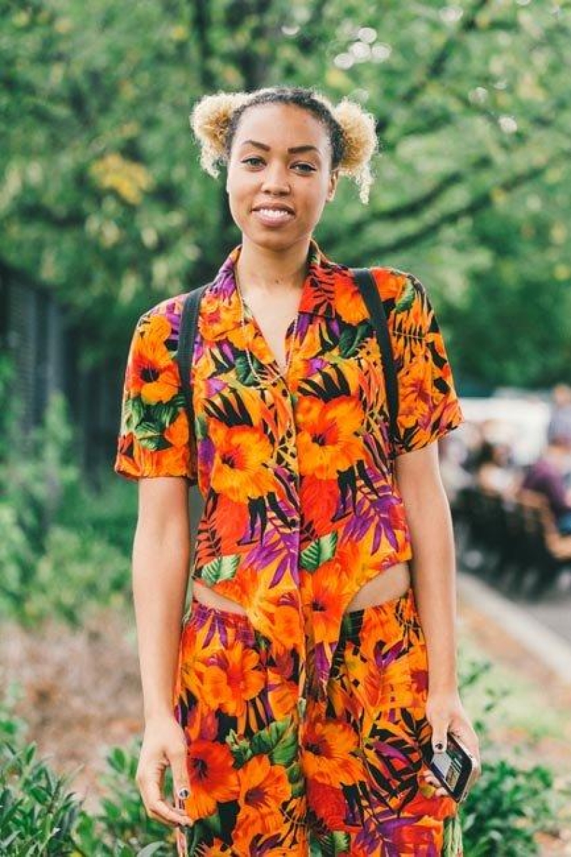 Las chicas más elegantes y hermosas del festival Afropunk-2014